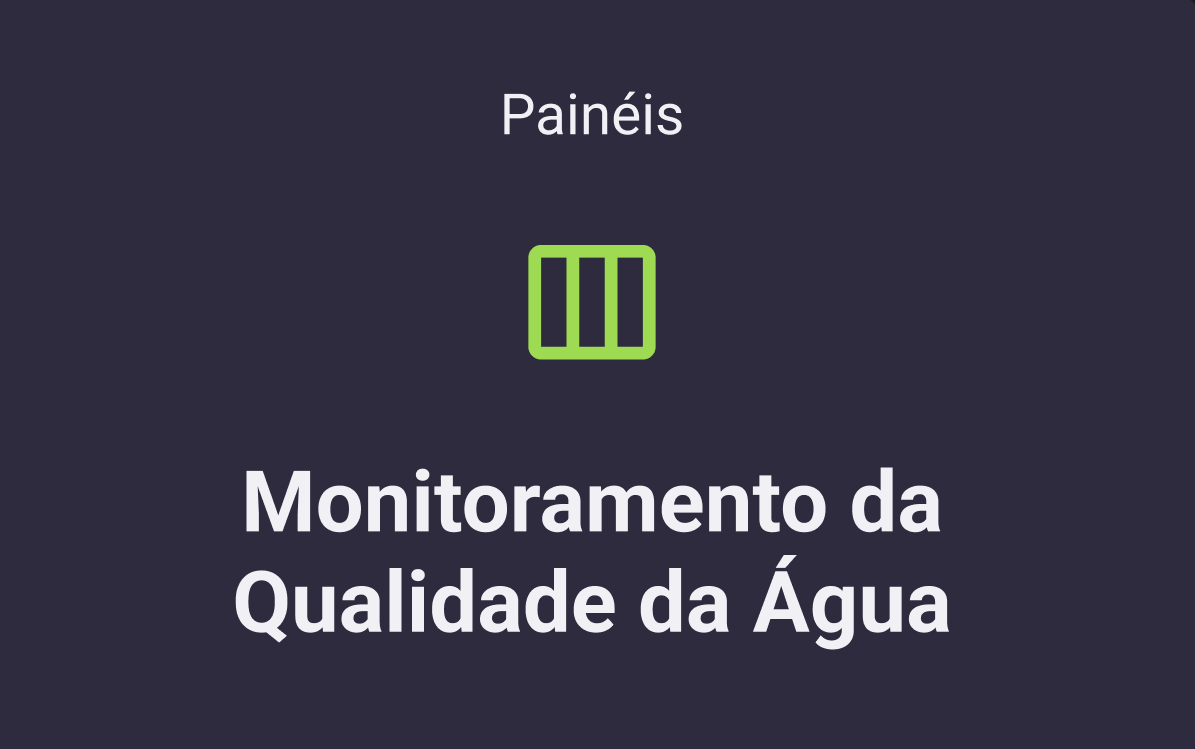 Monitoramento da Qualidade da Água